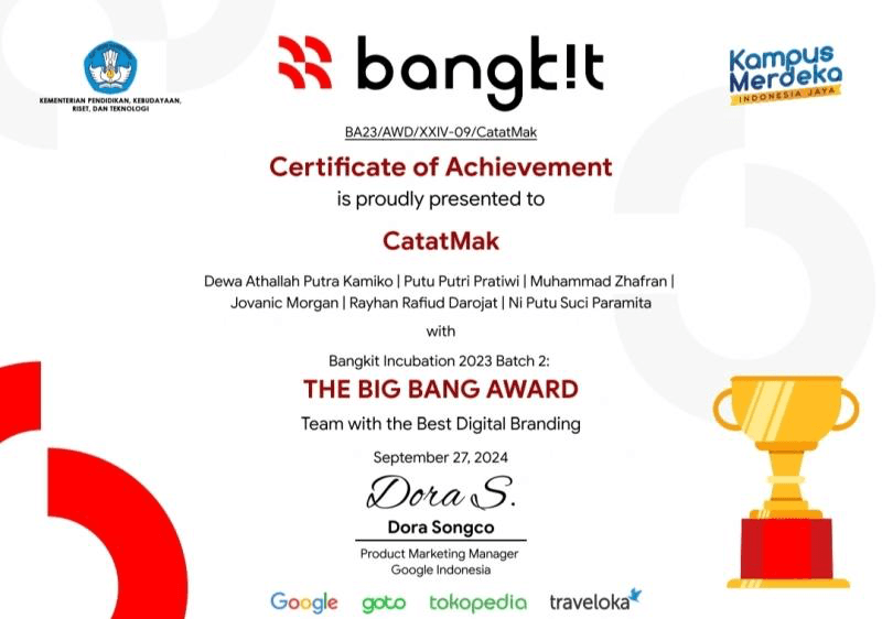 Big Bang Award